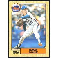 1987 Topps Traded #24T Dave Cone