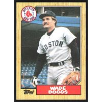 1987 Topps #150 Wade Boggs