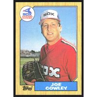 1987 Topps #27 Joe Cowley