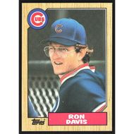 1987 Topps #383 Ron Davis