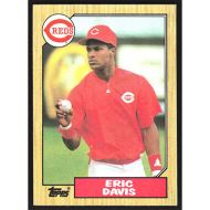 1987 Topps #412 Eric Davis