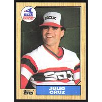 1987 Topps #790 Julio Cruz