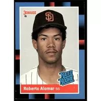 1988 Donruss #34 Roberto Alomar Rated Rookie