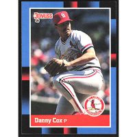 1988 Donruss #60 Danny Cox