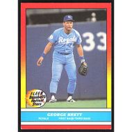 1988 Fleer Hottest Stars #4 George Brett