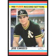 1988 Fleer Record Setters #4 Jose Canseco