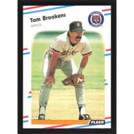 1988 Fleer #53 Tom Brookens