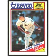 1988 Topps Revco League Leaders #28 Roger Clemens