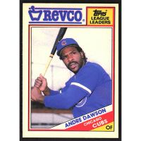 1988 Topps Revco League Leaders #2 Andre Dawson