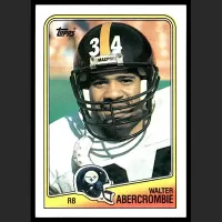 1988 Topps #164 Walter Abercrombie