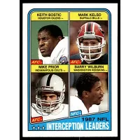 1988 Topps #219 K. Bostic/M. Kelso/M. Prior/B. Wilburn League Leaders