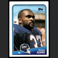 1988 Topps #275 George Adams