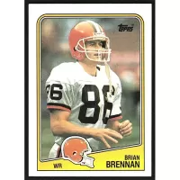 1988 Topps #91 Brian Brennan Gum Stain