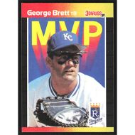 1989 Donruss Bonus MVPs #BC-7 George Brett