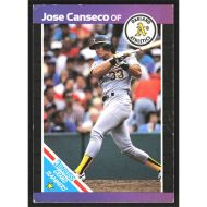 1989 Donruss Grand Slammers #1 Jose Canseco