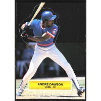 1989 Donruss Pop-Ups #36 Andre Dawson