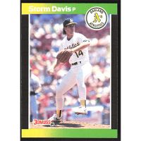 1989 Donruss #210 Storm Davis