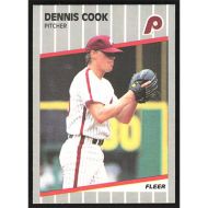 1989 Fleer Update #U-104 Dennis Cook