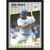 1989 Fleer Update #U-57 Greg Briley