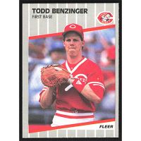 1989 Fleer Update #U-83 Todd Benzinger