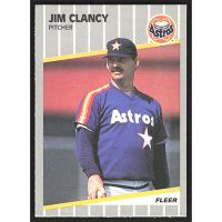 1989 Fleer Update #U-88 Jim Clancy