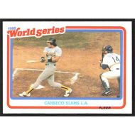 1989 Fleer World Series #3 Jose Canseco