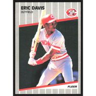 1989 Fleer #158 Eric Davis