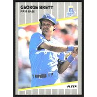 1989 Fleer #277 George Brett