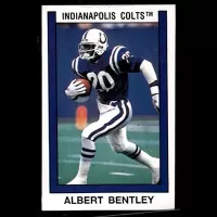 1989 Panini Stickers #296 Albert Bentley