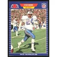 1989 Pro Set #140 Steve Brown