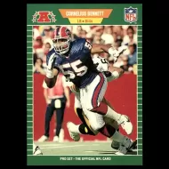 1989 Pro Set #17 Cornelius Bennett Pro Bowl