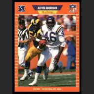 1989 Pro Set #226 Alfred Anderson