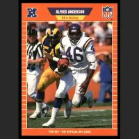 1989 Pro Set #226 Alfred Anderson