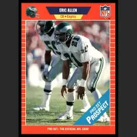 1989 Pro Set #533 Eric Allen