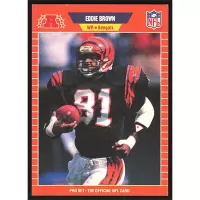 1989 Pro Set #56 Eddie Brown