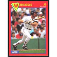 1989 Score 100 Hottest Players #100 Wade Boggs