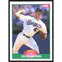 1989 Score Rookie/Traded #89T Kevin Brown