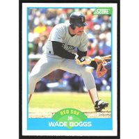 1989 Score #175 Wade Boggs