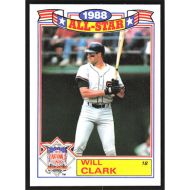 1989 Topps Glossy All-Stars #13 Will Clark