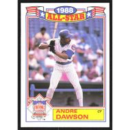 1989 Topps Glossy All-Stars #18 Andre Dawson