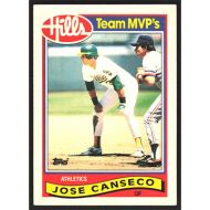 1989 Topps Hills Team MVP's #5 Jose Canseco