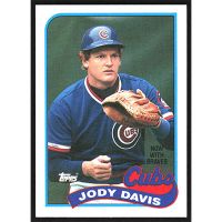 1989 Topps #115 Jody Davis