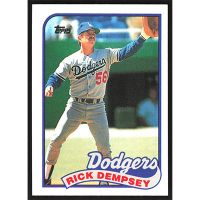 1989 Topps #606 Rick Dempsey