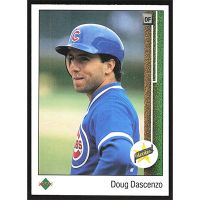 1989 Upper Deck #10 Doug Dascenzo Star Rookies