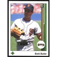 1989 Upper Deck #218 Brett Butler