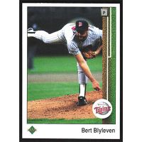 1989 Upper Deck #225 Bert Blyleven