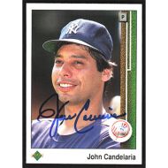 1989 Upper Deck #248 John Candelaria Autographed