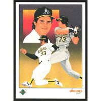 1989 Upper Deck #670 Jose Canseco Team Checklist