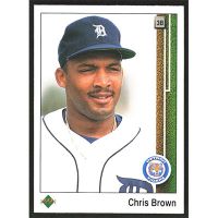 1989 Upper Deck #784 Chris Brown