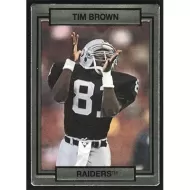 1990 Action Packed #124 Tim Brown